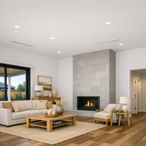Living Room Without Soffit